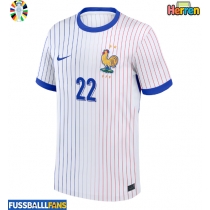 Frankreich Theo Hernandez #22 Auswärtstrikot EM 2024 Kurzarm